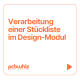 Tutorial - Verarbeitung einer Stückliste im Design-Modul